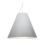 Besa 1KX-DYLAN Dylan 1-lt 20" LED Pendant, Cable Fixture - Silver/Satin Nickel