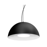 Besa 1KX-FLUX24 Flux 1-lt 24" LED Pendant - Black/Black