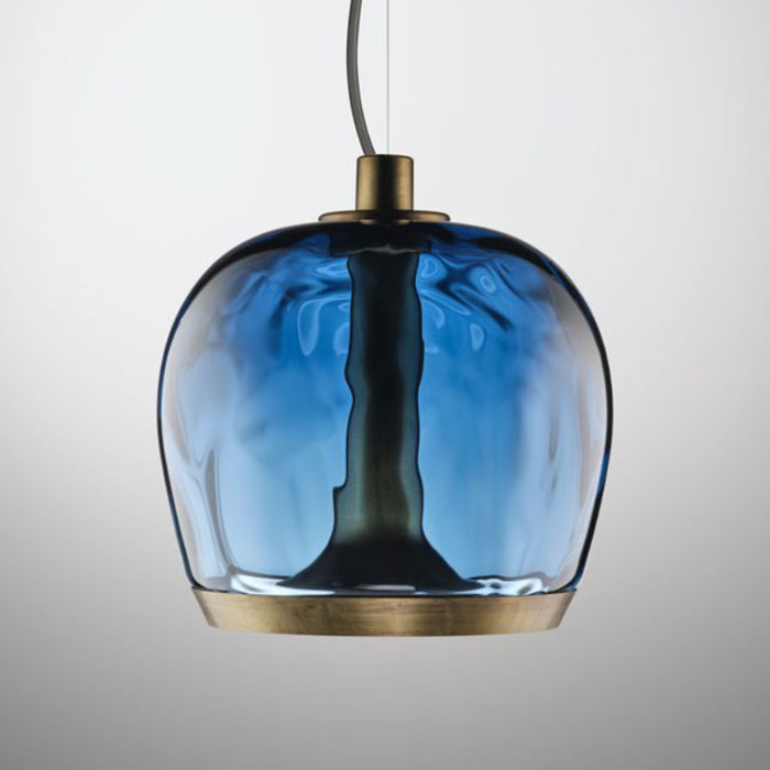 Leucos Aurelia Bold S22 2-lt 9" LED Pendant, Single Switch