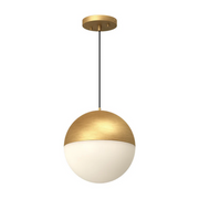 Kuzco PD11710-5CCT Monae 1-lt 10" LED Pendant, CCT Selectable - Brushed Gold