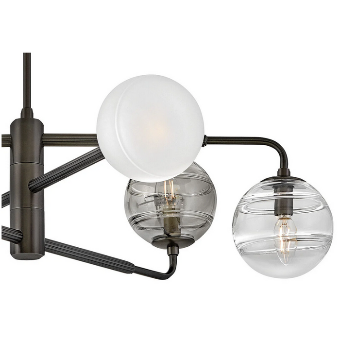 Fredrick Ramond FR30506 Oberon 6-lt 37" LED Chandelier