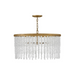 Fredrick Ramond FR41494 Rubina 6-lt 30" LED Convertible Chandelier