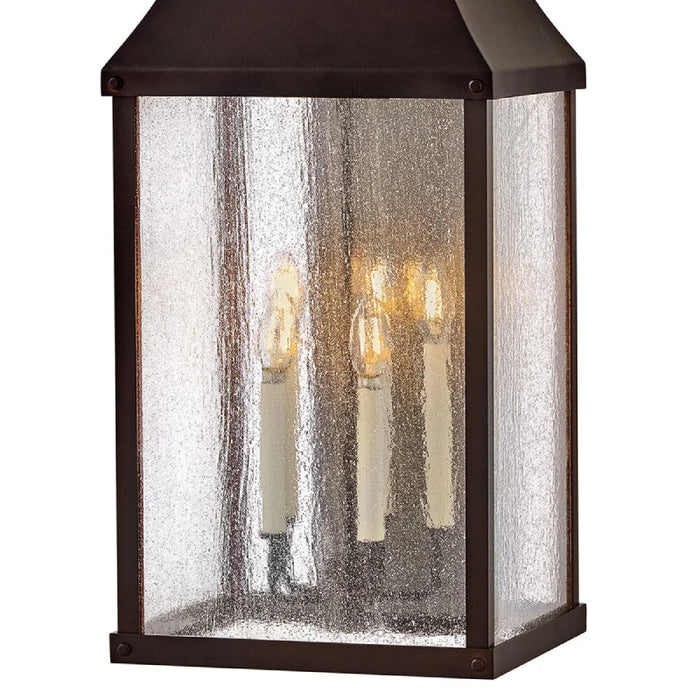 Hinkley 17463 Beacon Hill 5-lt 38" Tall LED Outdoor Wall Lantern - Blackened Copper
