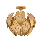 Fredrick Ramond FR47167 Camille 1-lt 16" LED Convertible Semi-Flush Mount