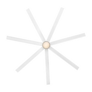 Hinkley 910672 Current 72" Smart Ceiling Fan with LED Light Kit - Matte White