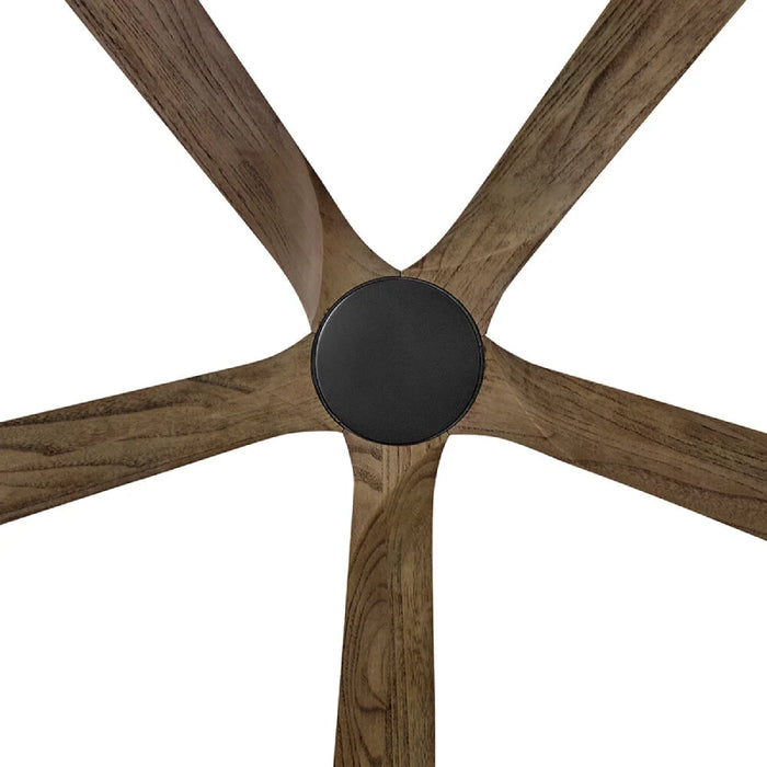 Hinkley 907358 Layton 58" Smart Ceiling Fan with LED Light Kit - Matte Black/Driftwood