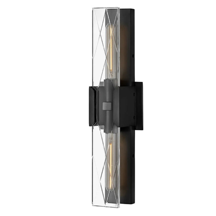 Hinkley 57062 Monte 2-lt 20" Tall LED Wall Sconce - Black Oxide 