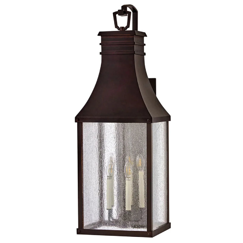 Hinkley 17463 Beacon Hill 5-lt 38" Tall LED Outdoor Wall Lantern - Blackened Copper
