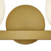 Hinkley 57022 Mae 2-lt 15" LED Vanity - Lacquered Brass