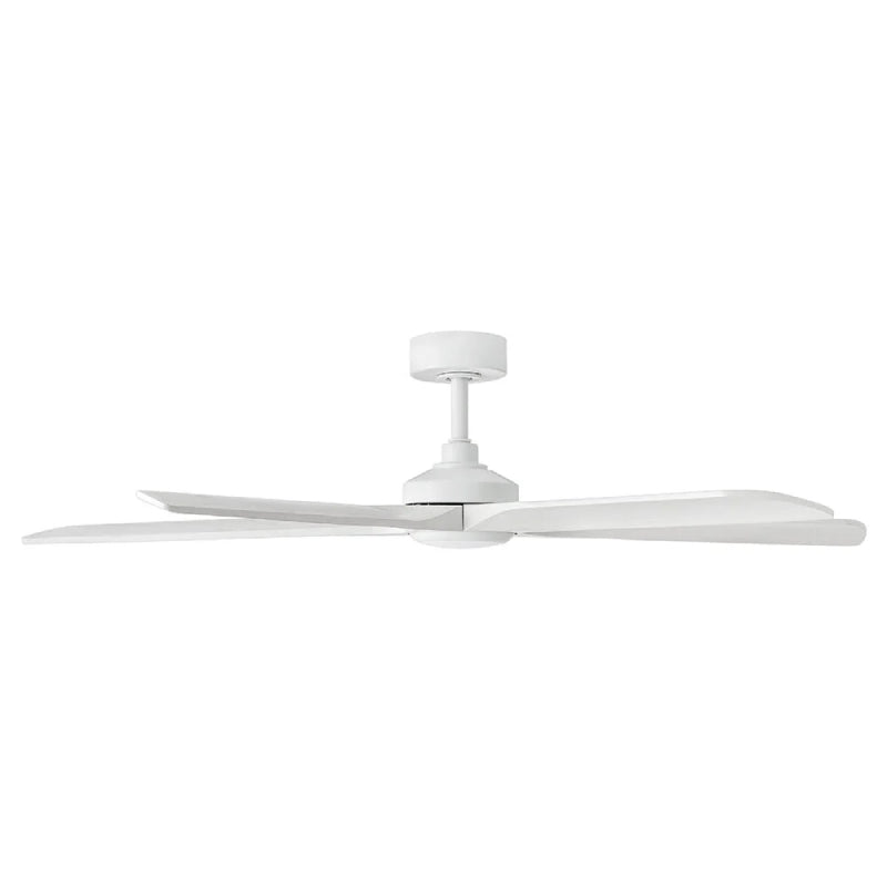 Hinkley 907358 Layton 58" Smart Ceiling Fan with LED Light Kit - Matte White