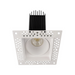 Lotus LED-2-S15W-T Designer 2" 15W LED Square Trimless Recessed Downlight, Dim to Warm, 120V - White