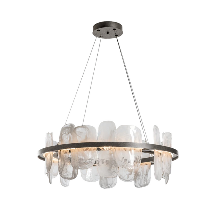Hubbardton Forge 139660 Vitre 1-lt 38" LED Pendant - Natural Iron