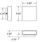 Access 20025 Strand 1-lt 6" LED Outdoor Wall Sconce