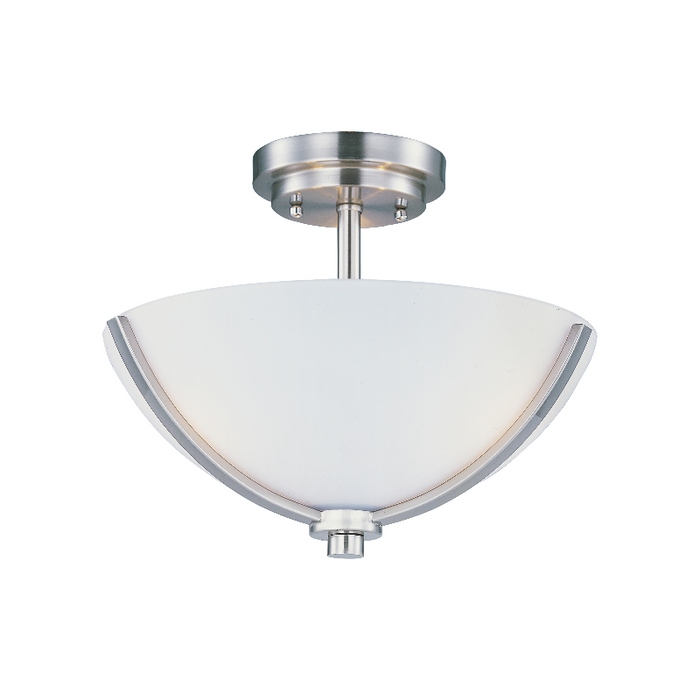 Maxim 20031 Deven 3-lt 14" Semi-Flush Mount