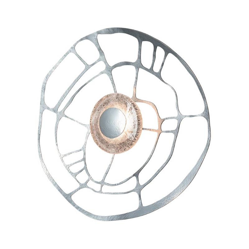 Hubbardton Forge 201064 Muse 1-lt 31" LED Wall Sconce/Semi-Flush - Sterling