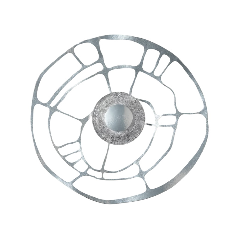 Hubbardton Forge 201064 Muse 1-lt 31" LED Wall Sconce/Semi-Flush - Sterling