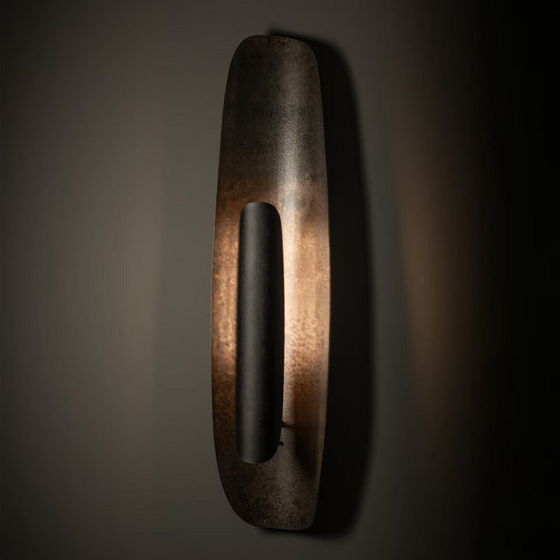 Hubbardton Forge 201067 Shield 1-lt 46" Tall LED Large Wall Sconce