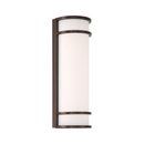 Access 20106 Cove 1-lt 18" Tall LED Outdoor Wall Sconce with Emergency Backup