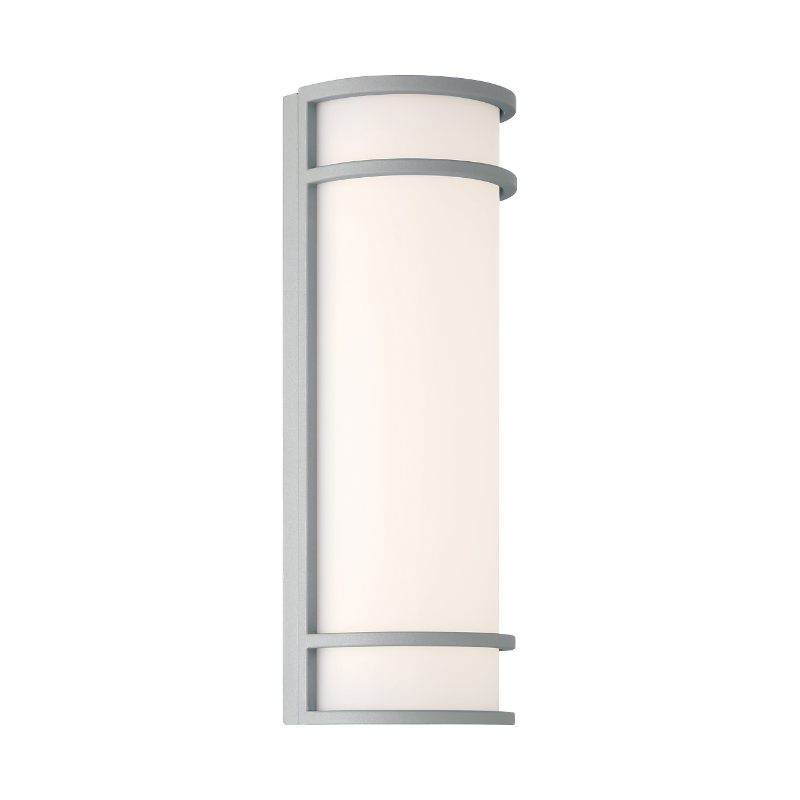 Access 20106 Cove 1-lt 18" Tall LED Outdoor Wall Sconce with Emergency Backup