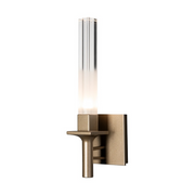 Hubbardton Forge 201082 Truss 1-lt 13" Tall LED Wall Sconce - Soft Gold
