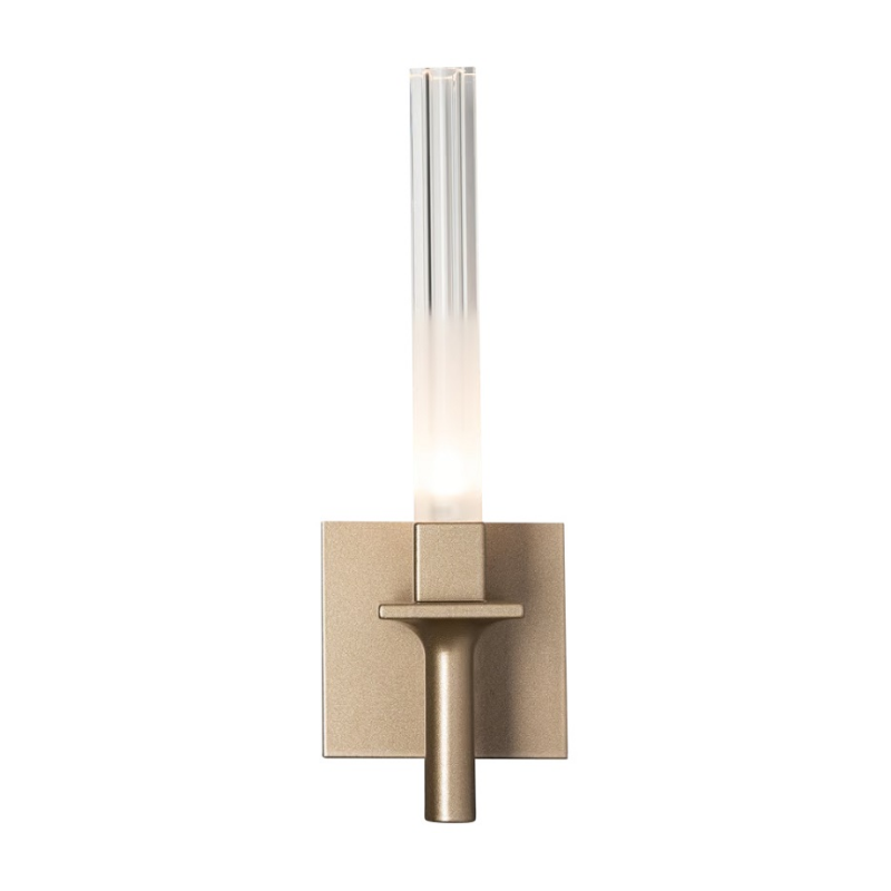 Hubbardton Forge 201082 Truss 1-lt 13" Tall LED Wall Sconce - Soft Gold