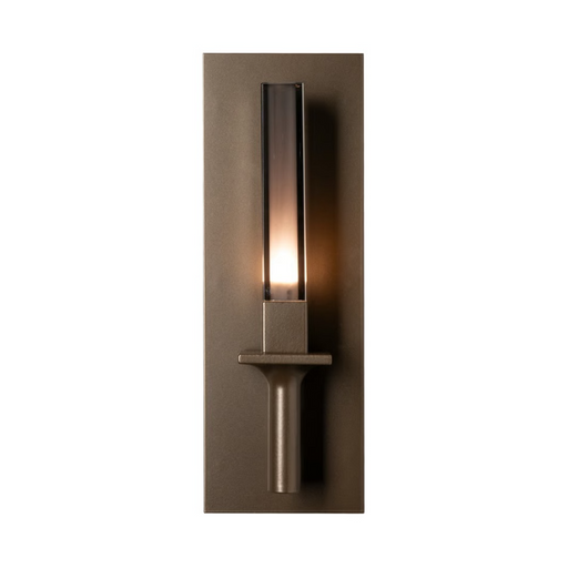 Hubbardton Forge 201083 Windsor 1-lt 13" Tall LED Wall Sconce - Mirrored Smoke