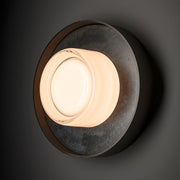Hubbardton Forge 201085 Focal 1-lt 14" LED Large Sconce/Flush Mount