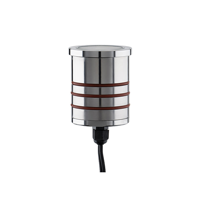 WAC 2011-CS 2" 4.5W Round Slim LED Colorscaping Indicator Light - Stainless Steel