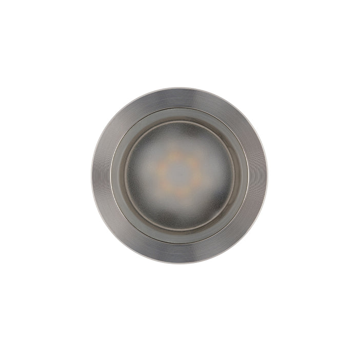 WAC 2011-CS 2" 4.5W Round Slim LED Colorscaping Indicator Light - Stainless Steel