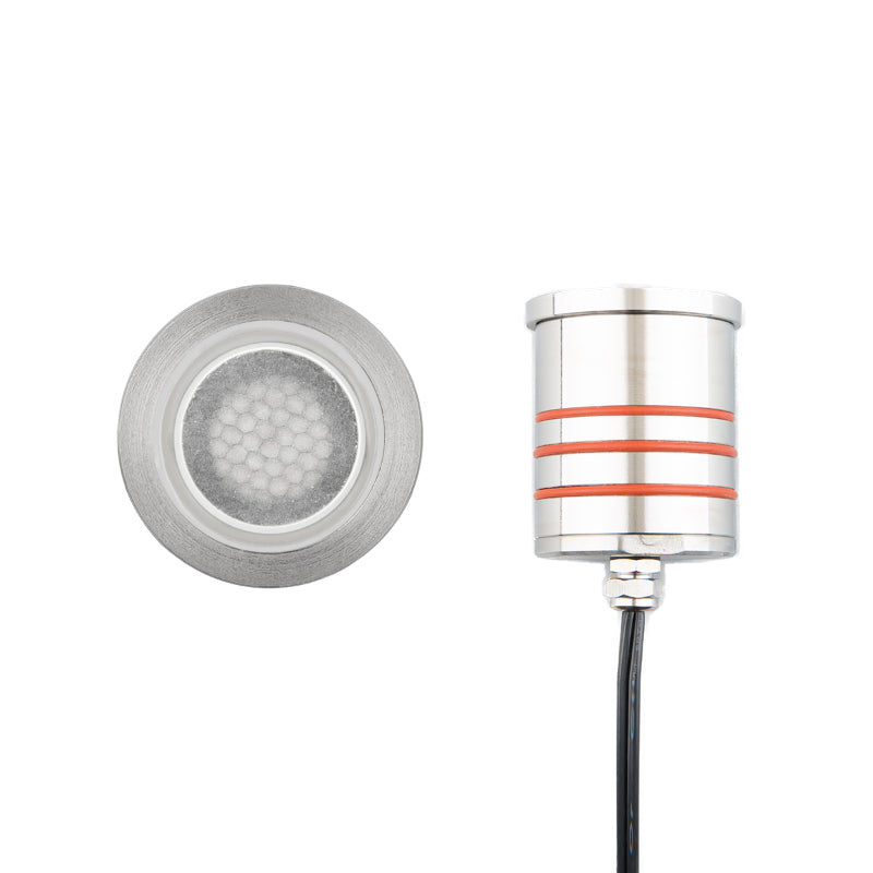 WAC 2012 2" Landscape Recessed LED Inground Slim Round Honeycomb louver Light