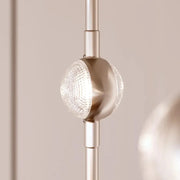 Sonneman 2012-J20 Constellation 18-lt 12" LED Pendant with 20-ft Cord - Satin Nickel