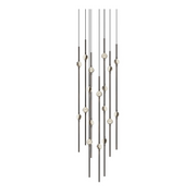 Sonneman 2012 Constellation 18-lt 12" LED Pendant - Espresso Black