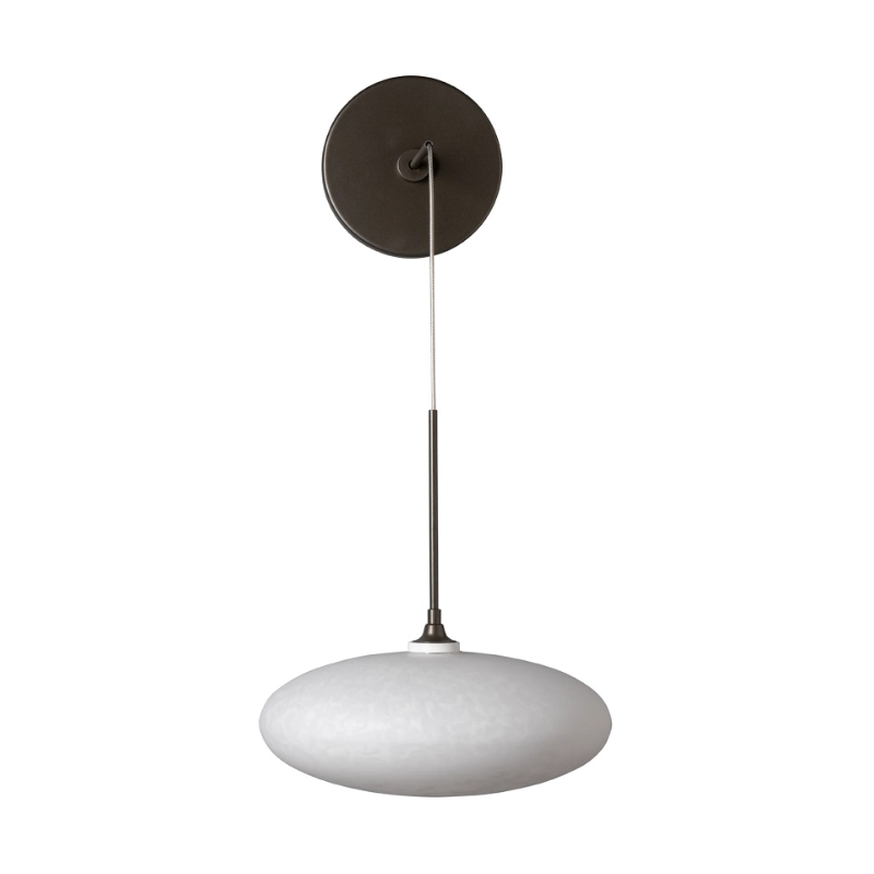 Hubbardton Forge 201399 Clouds 1-lt 10" LED Wall Sconce - Dark Smoke