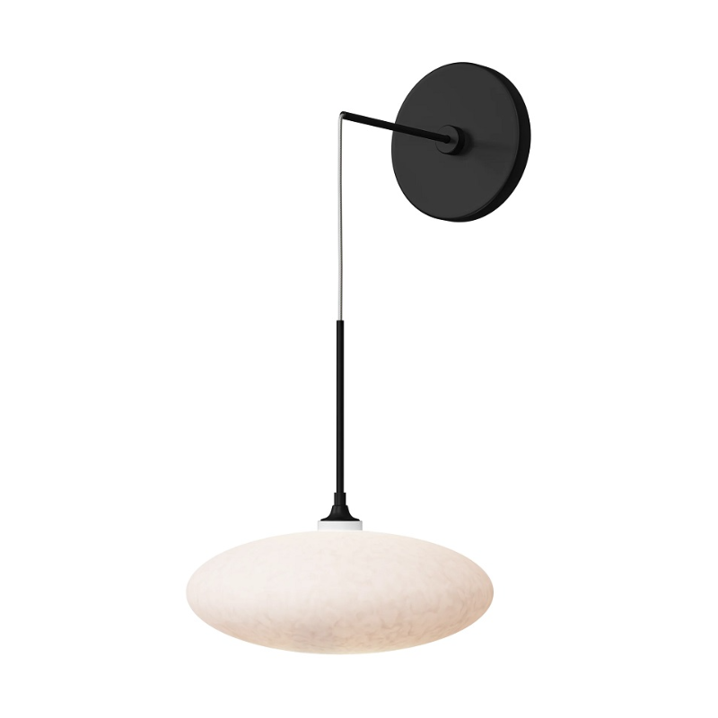 Hubbardton Forge 201399 Clouds 1-lt 10" LED Wall Sconce - Black