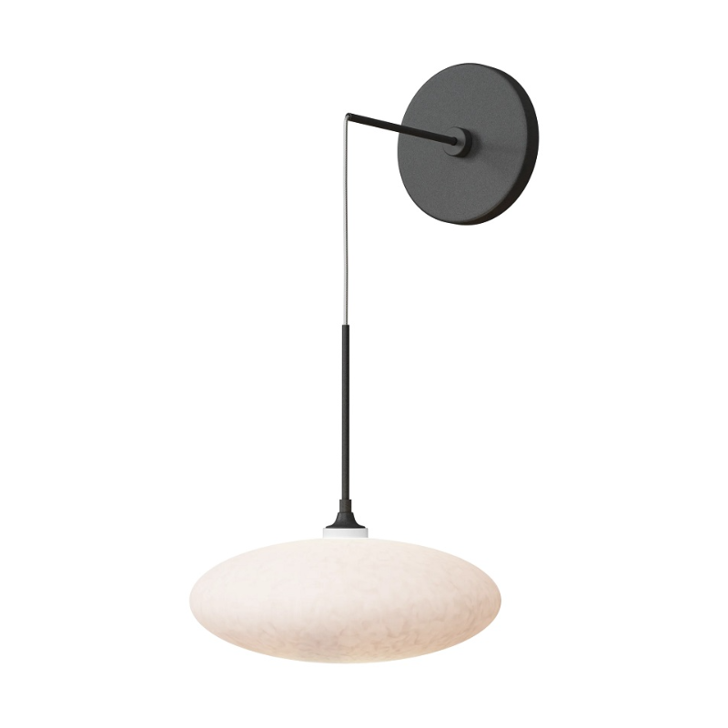 Hubbardton Forge 201399 Clouds 1-lt 10" LED Wall Sconce - Natural Iron