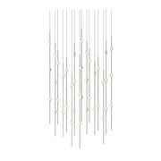 Sonneman 2015-J20 Constellation 40-lt 22" LED Pendant with 20-ft Cord - Satin Nickel