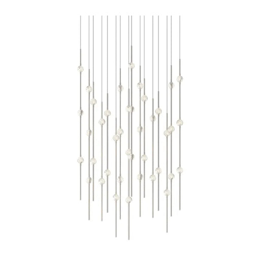 Sonneman 2015-J20 Constellation 40-lt 22" LED Pendant with 20-ft Cord - Satin Nickel