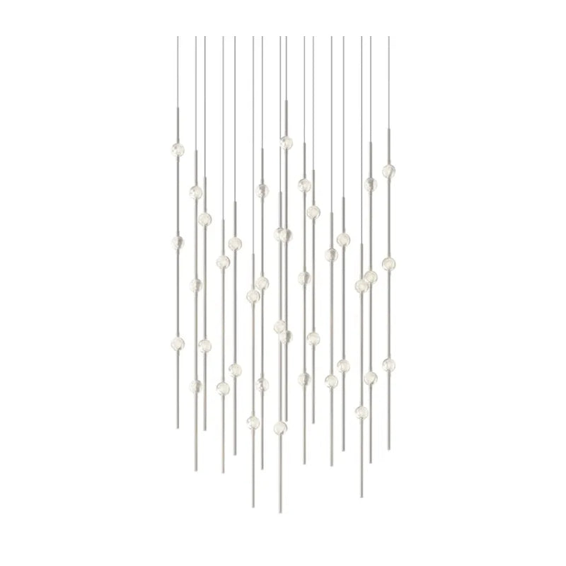Sonneman 2015-J20 Constellation 40-lt 22" LED Pendant with 20-ft Cord - Satin Nickel
