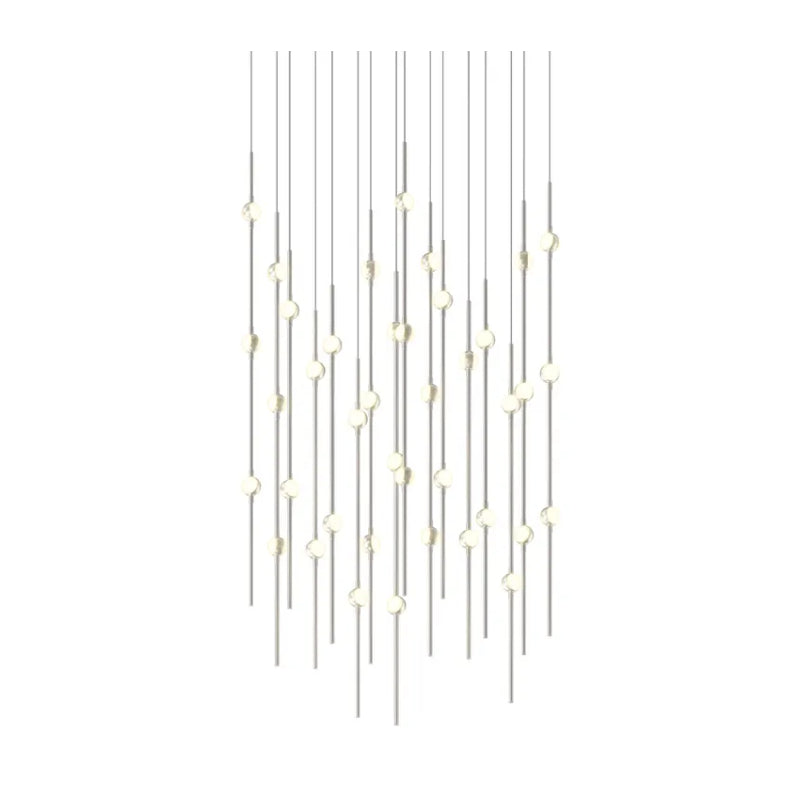 Sonneman 2015-J20 Constellation 40-lt 22" LED Pendant with 20-ft Cord - Satin Nickel