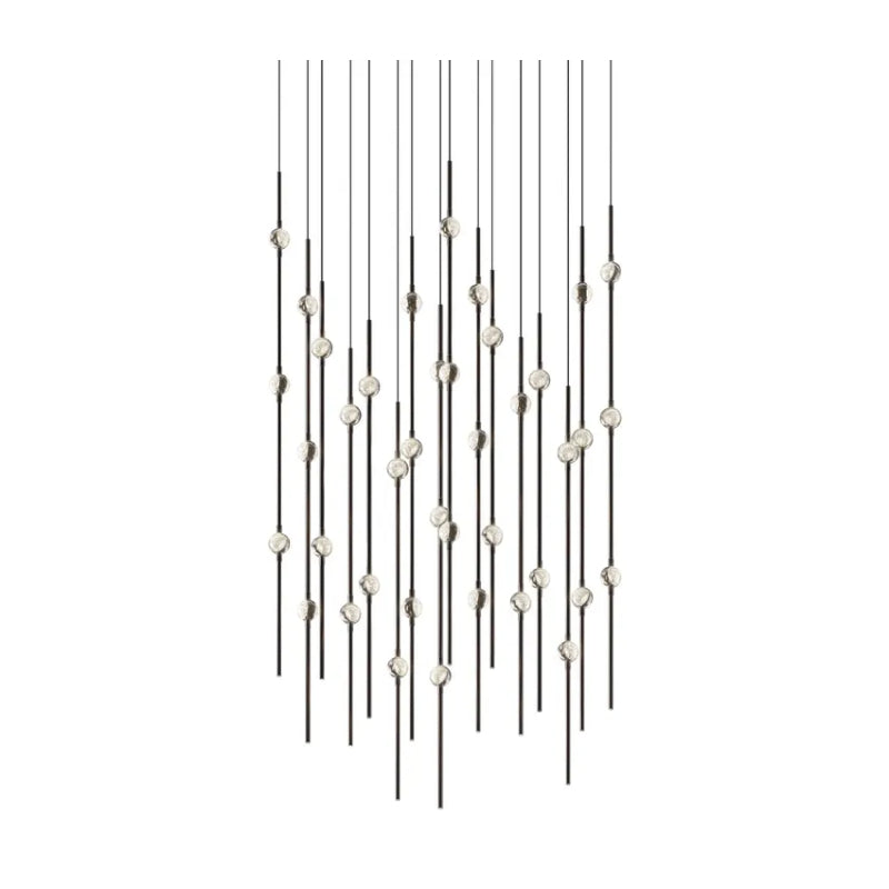 Sonneman 2015-J20 Constellation 40-lt 22" LED Pendant with 20-ft Cord - Espresso Black