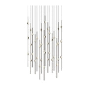 Sonneman 2015 Constellation 40-lt 22" LED Pendant - Espresso Black 2200K