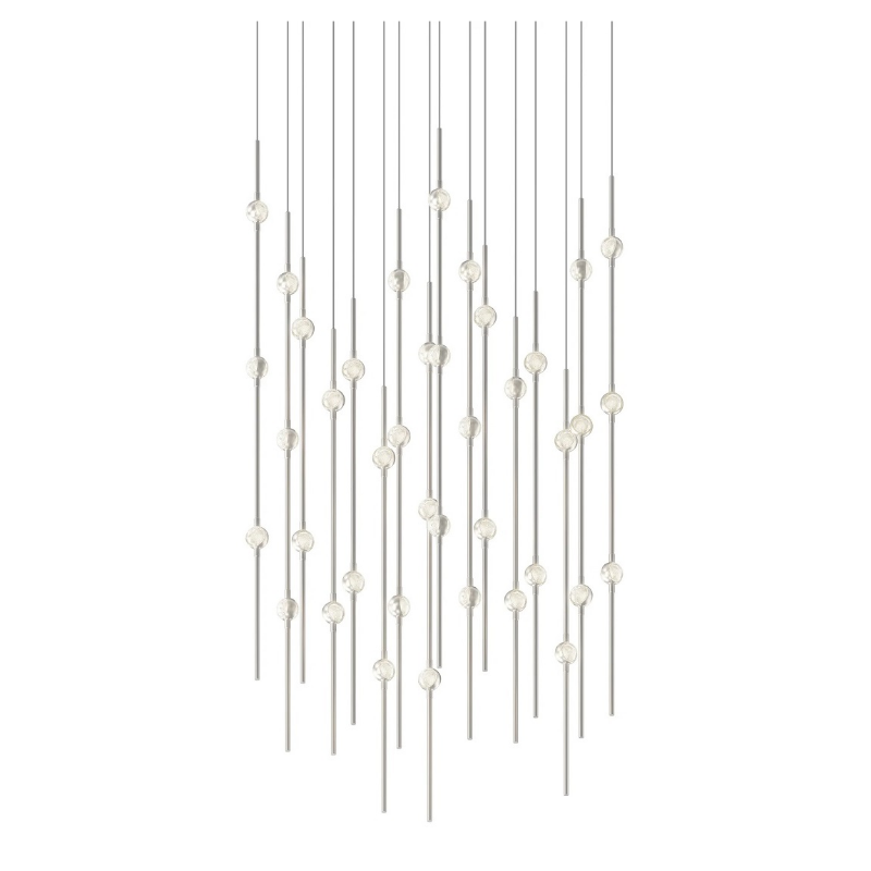 Sonneman 2015 Constellation 40-lt 22" LED Pendant - Satin Nickel