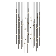 Sonneman 2015 Constellation 40-lt 22" LED Pendant - Espresso Black