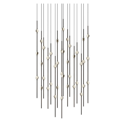 Sonneman 2015 Constellation 40-lt 22" LED Pendant - Espresso Black