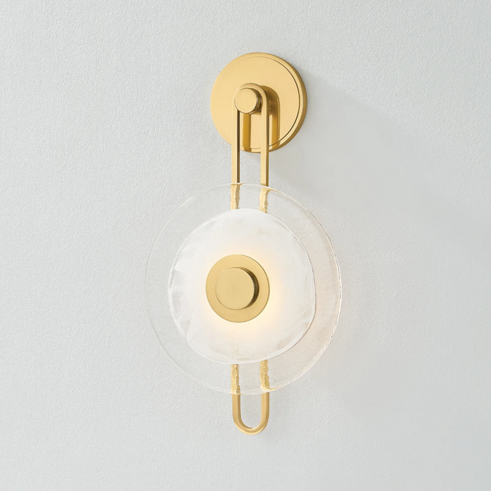 Hudson Valley 2018 Keuka Park 1-lt 18" Tall LED Wall Sconce - Aged Brass