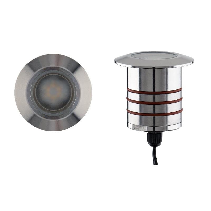 WAC 2021 2" LED Colorscaping Inground Round Light - Stainless Steel