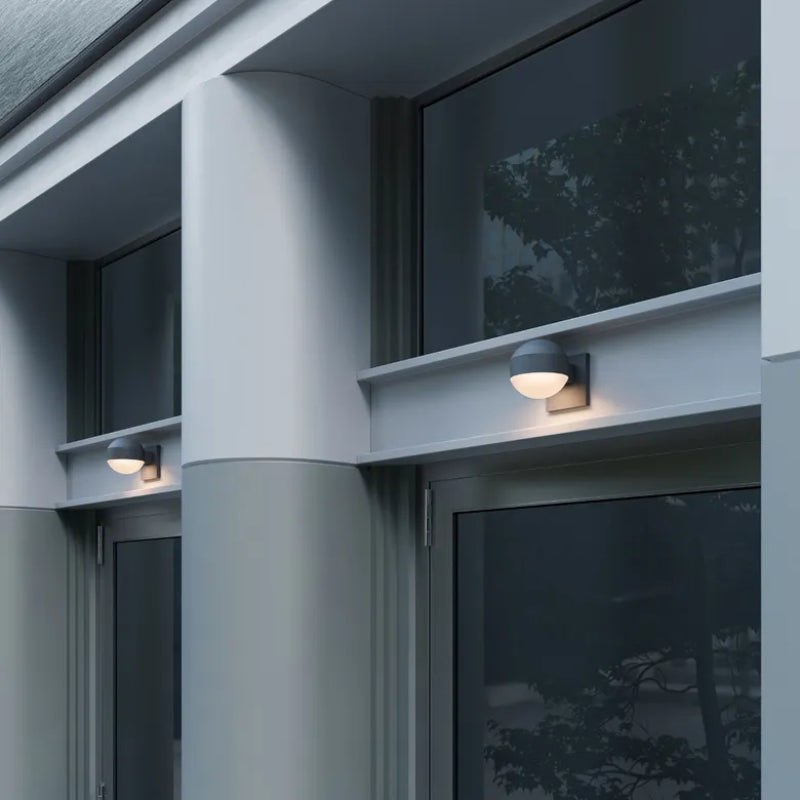 Sonneman 7300 Reals 5" Downlight LED Wall Sconce - Dome Cap / Dome Lens