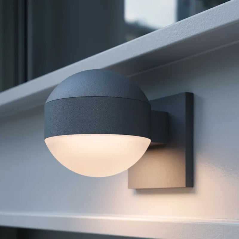 Sonneman 7300 Reals 5" Downlight LED Wall Sconce - Dome Cap / Dome Lens