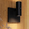 Sonneman SLS0216 Suspenders 6" Tall Mini Single LED Wall Sconce - Bar-Mounted Duplex Cylinder / Flood Lens