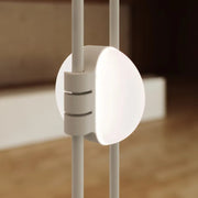 Sonneman SLS4240 Suspenders  83" 4-Tier Tri-Bar with Crystal Ladder Light Luminaires - Satin White